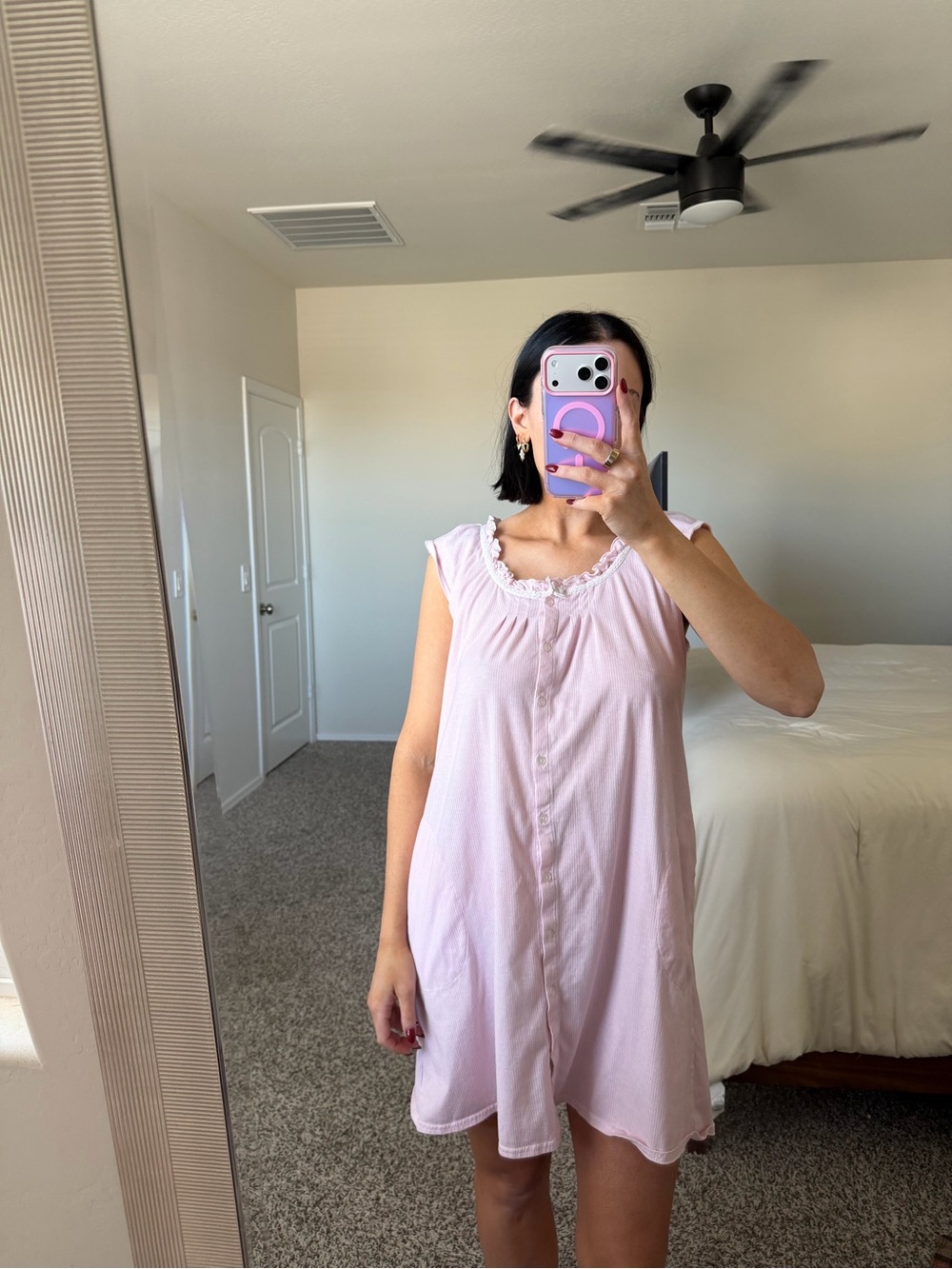 Vintage pink nightgown